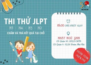 thi thử jlpt tại nhật ngữ shin