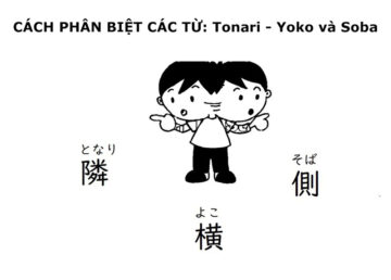 Bạn đã biết cách phân biệt từ Tonari, Yoko và Soba chưa?