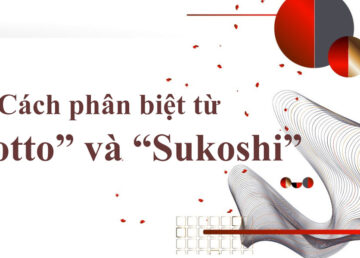 phân biệt từ Chotto và Sukoshi