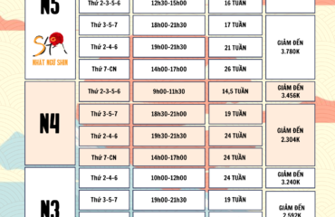 lịch khai giảng tháng 1 và 2 bìa